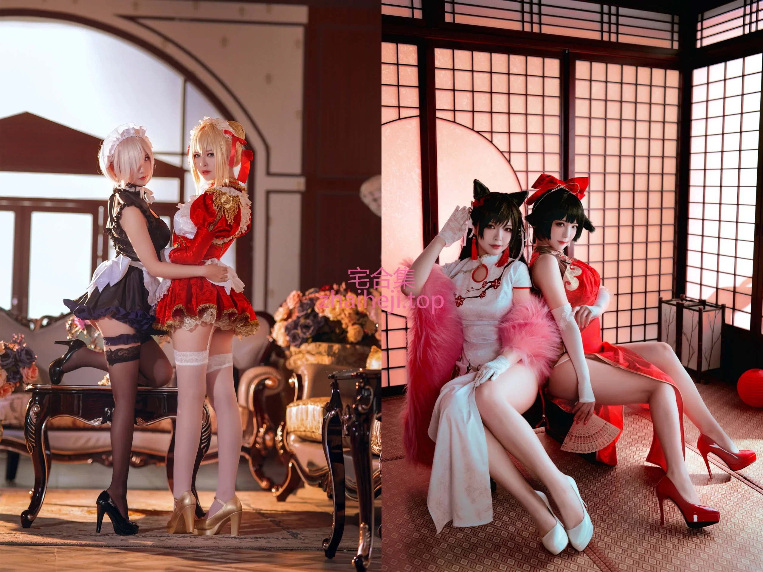 动漫博主半半子cosplay写真合集下载&amp;汇总：女王大人对微胖的完美诠释[75套-16.4G]