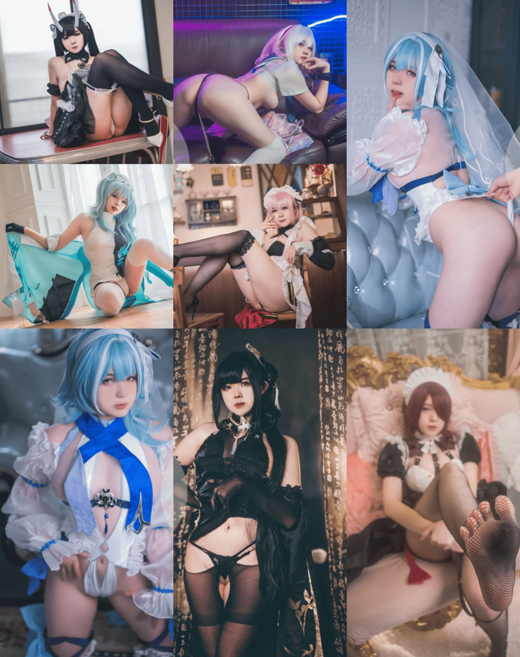 coser博主HatoriSama写真合集下载&amp;汇总[40套-3.6G]