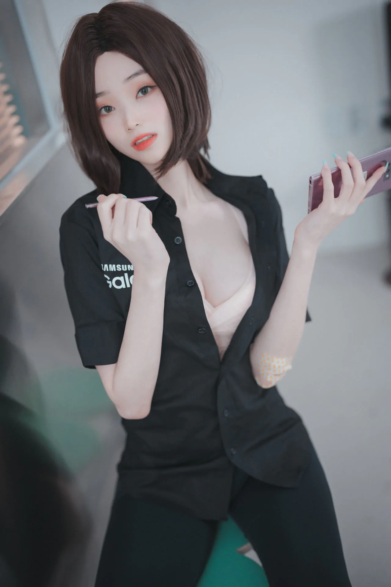 韩国模特밤비(Bambi)写真合集下载&amp;汇总：玉面含霜雪，花枝俏丽春[126套-134.6G]